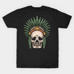 Skull hair T-Shirt